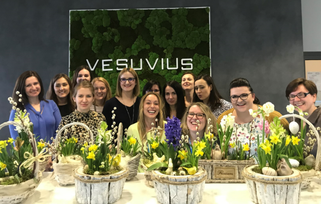 Wielkanocne warsztaty florystyczne w Vesuvius