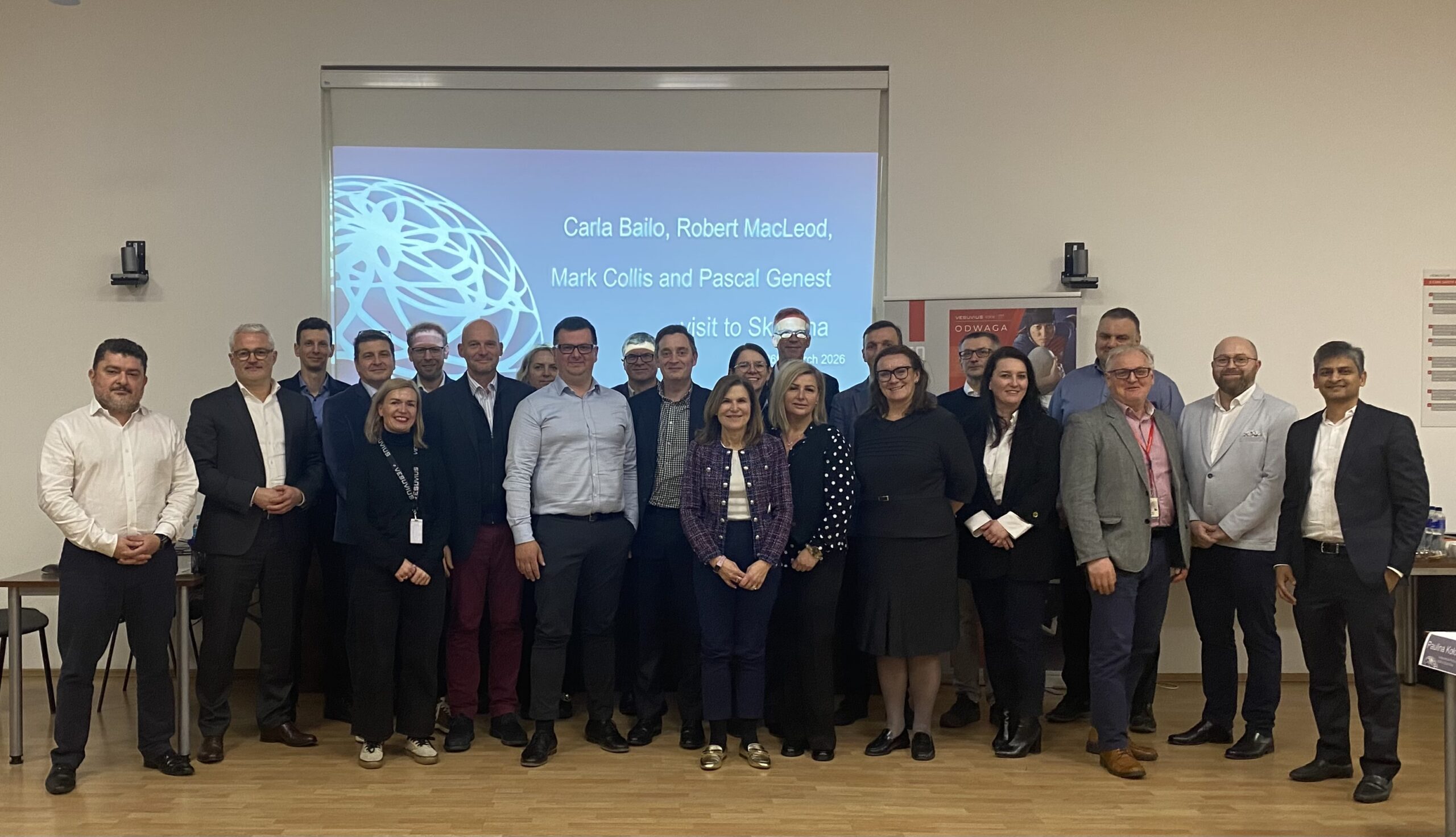 Visit of Vesuvius board members in Skawina